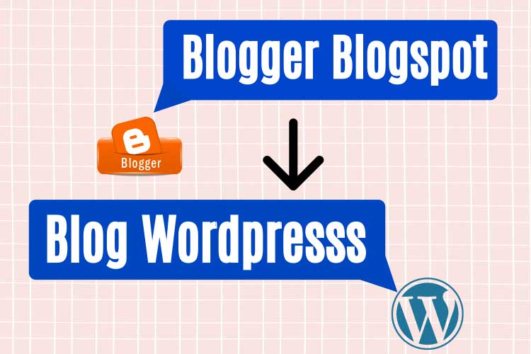 cara migrasi blogger custom domain ke wordpress