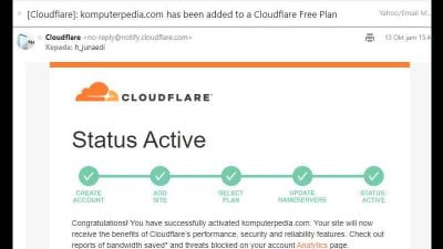 Cara Setting Cloudflare Pada Blogspot Custom Domain Lengkap Gambar