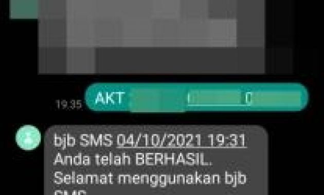 cara aktivasi mobile banking