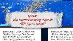 internet banking terblokir