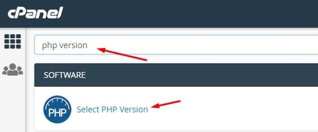 Update PHP cPanel