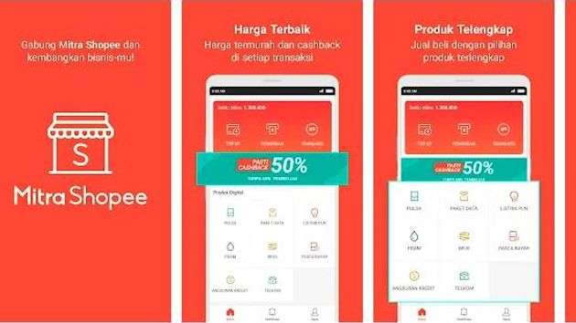 isi saldo mitra shopee