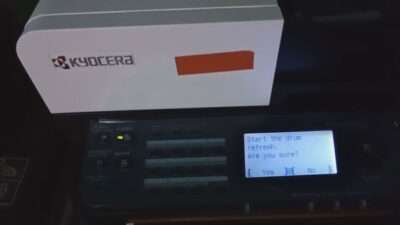 Cara membersihkan drum Fotocopy Kyocera