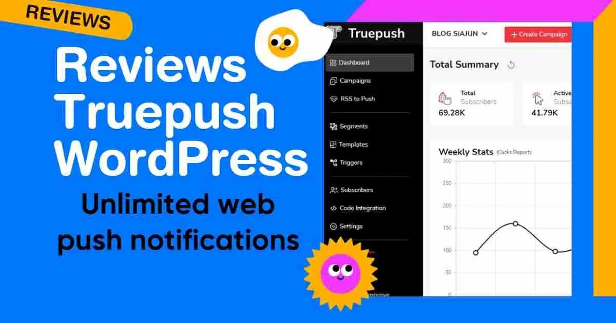 Reviews Truepush WordPress