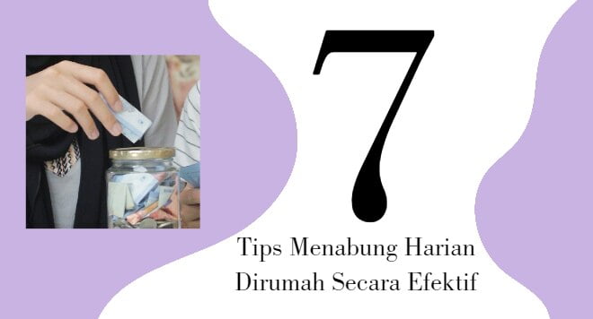 tips menabung harian