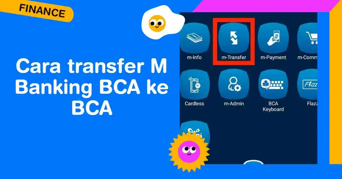 cara transfer M Banking BCA ke BCA