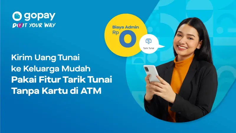 Cara Tarik Tunai Gopay